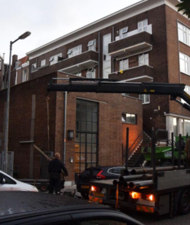 Aanbouw Vrolikstraat Amsterdam