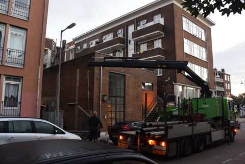 Aanbouw Vrolijkstraat Amsterdam